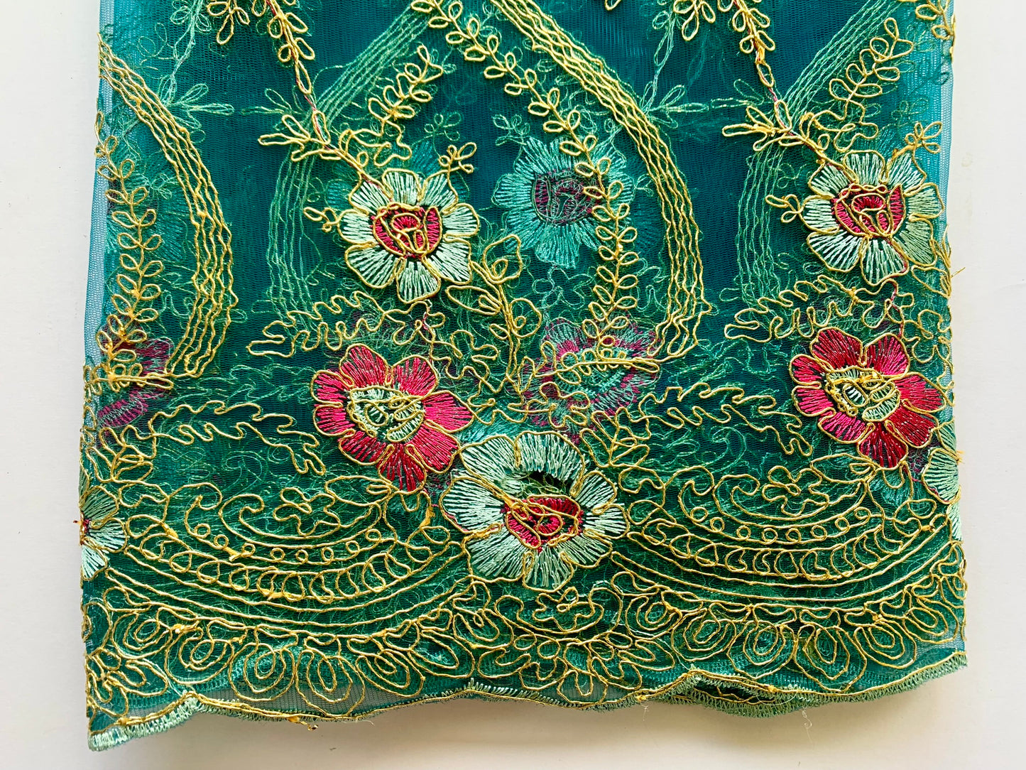 Audrey Lace -Teal