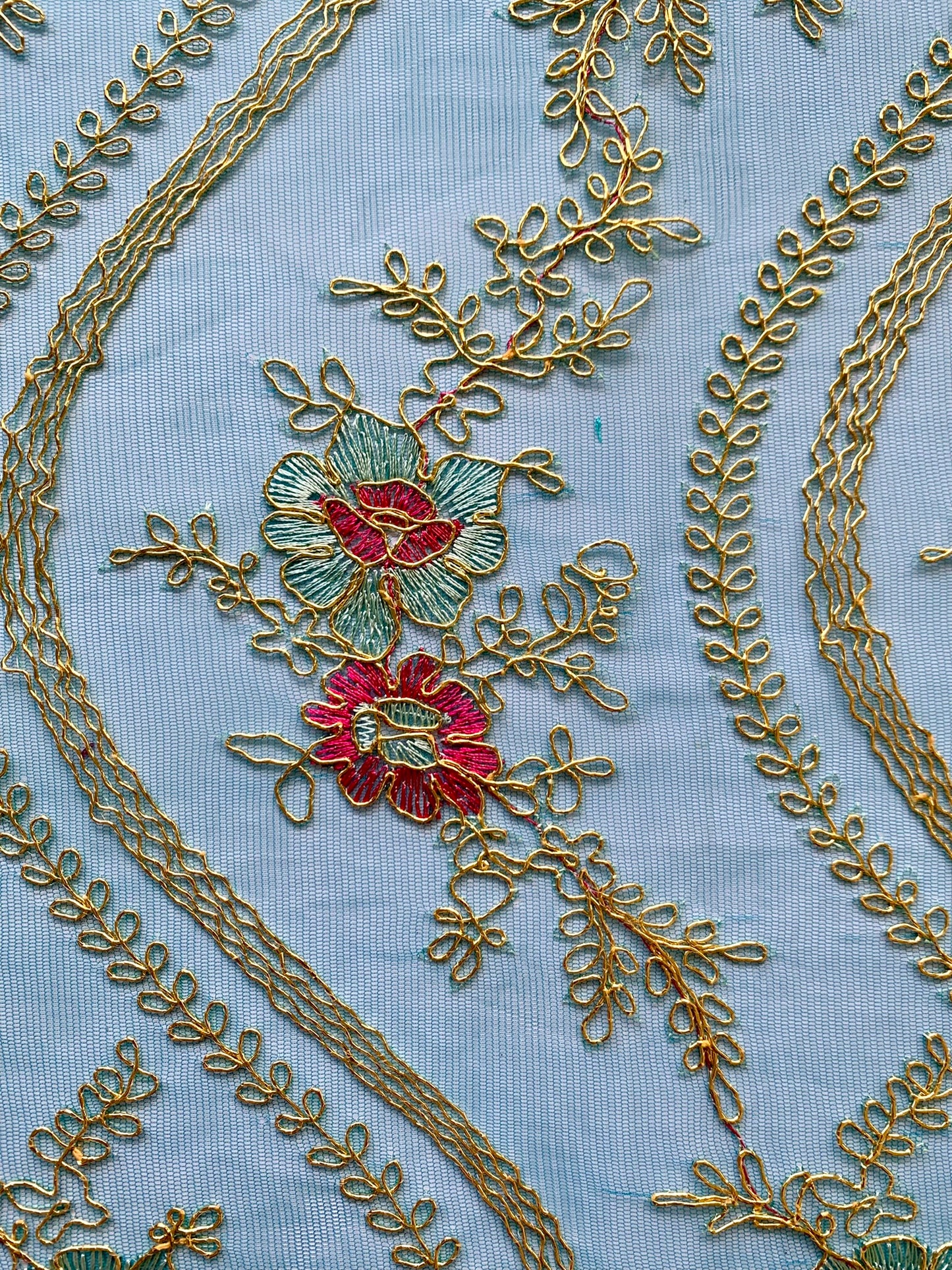 Audrey Lace -Teal
