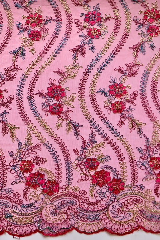 Audrey Lace -Rose Pink