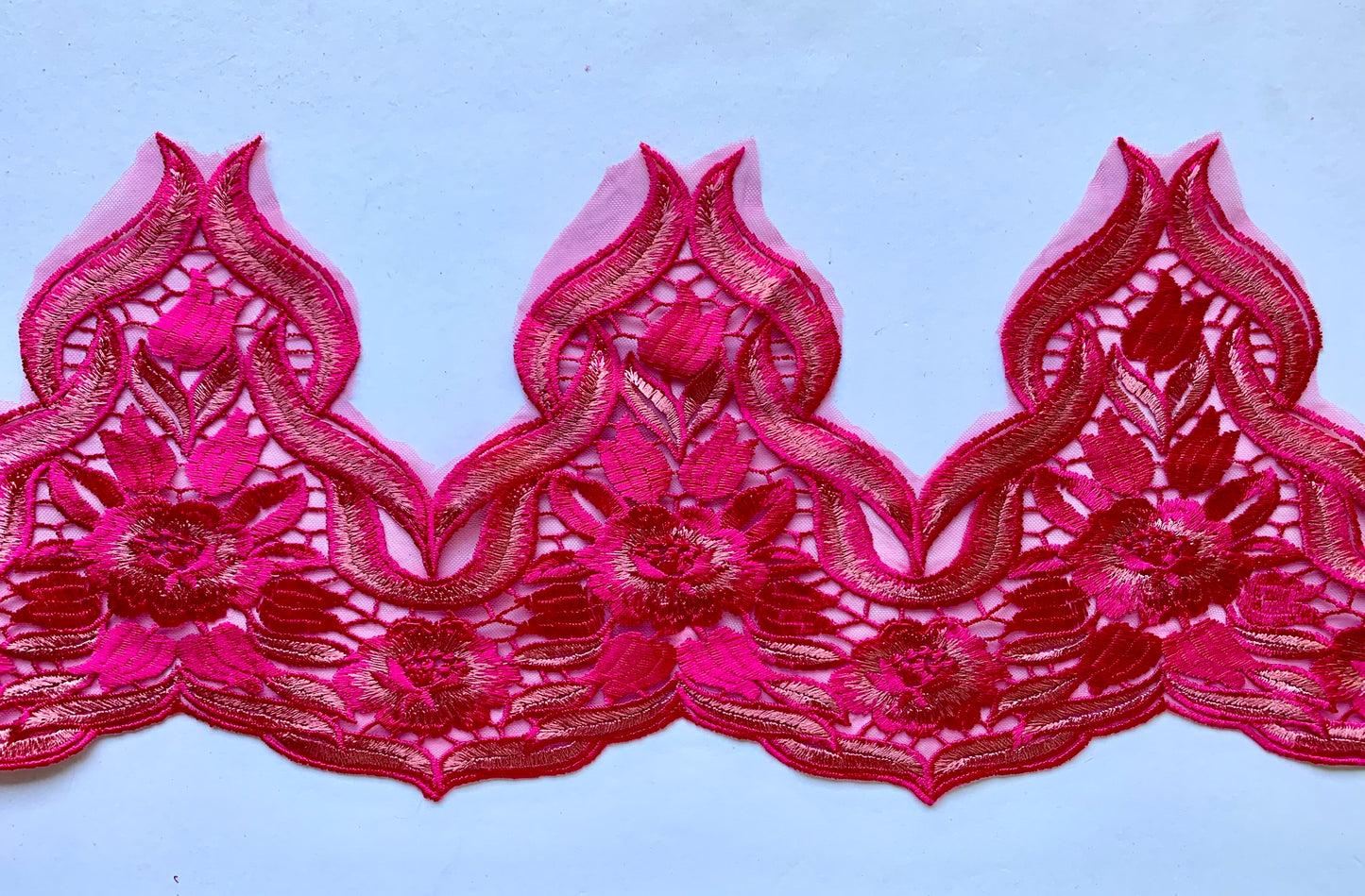 Rose Lace Border Trim-#2 - LBT#36