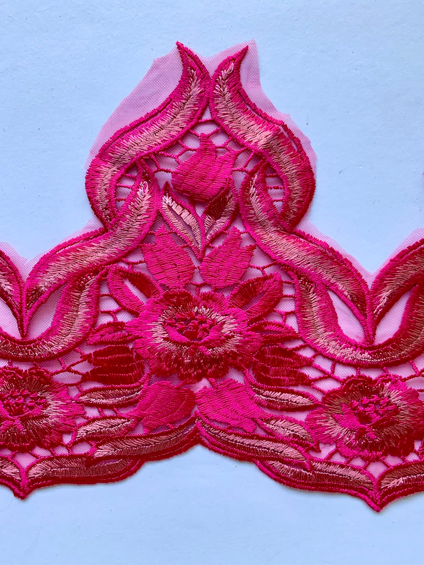 Rose Lace Border Trim-#2 - LBT#36