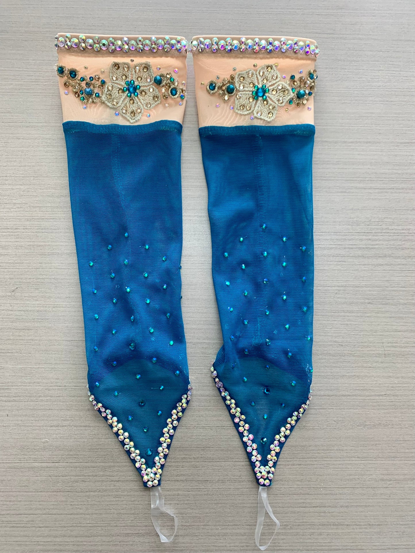 Teal Lyrical 2 piece size 8
