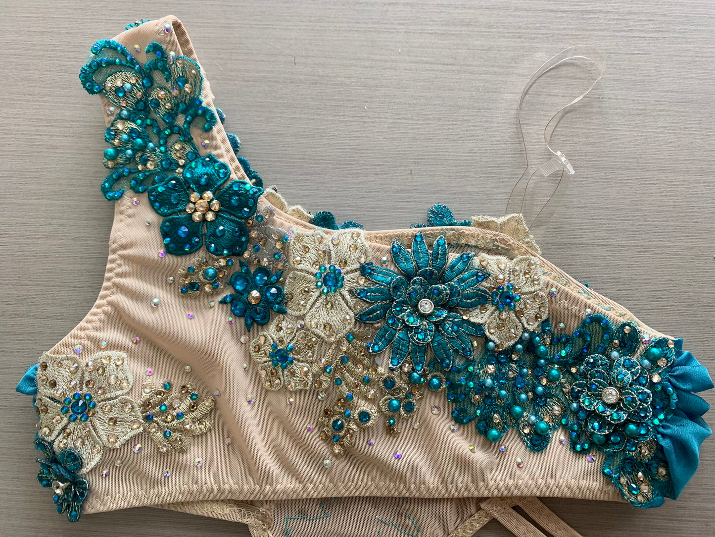 Teal Lyrical 2 piece size 8