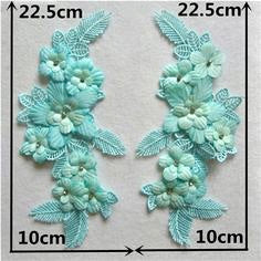 Aqua 3D Flower #2 SML - 3D#81