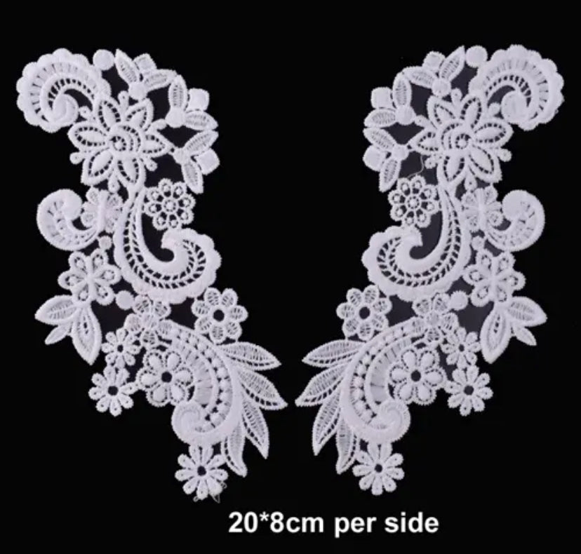 White Applique #4