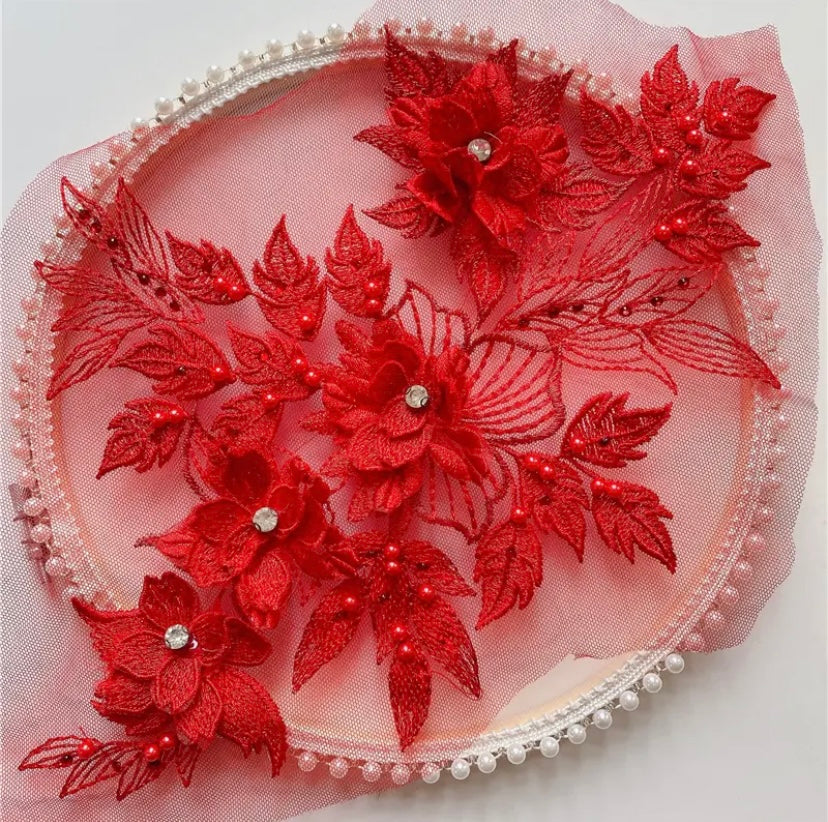 Large 3D Flowers - 3D#6 - 7 colours