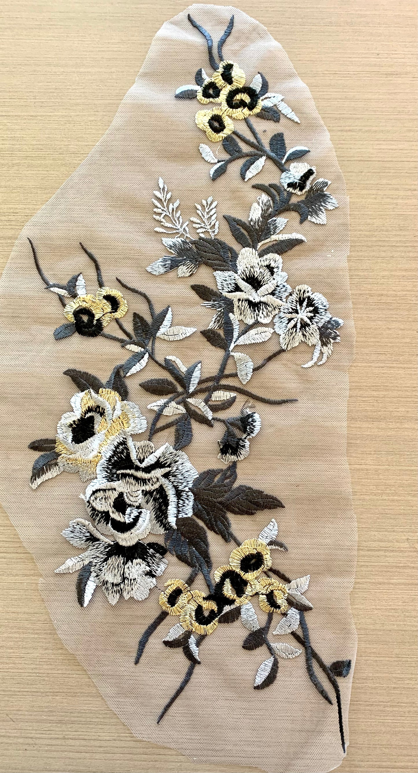 Very Large Flower Applique #2 -5 Colours