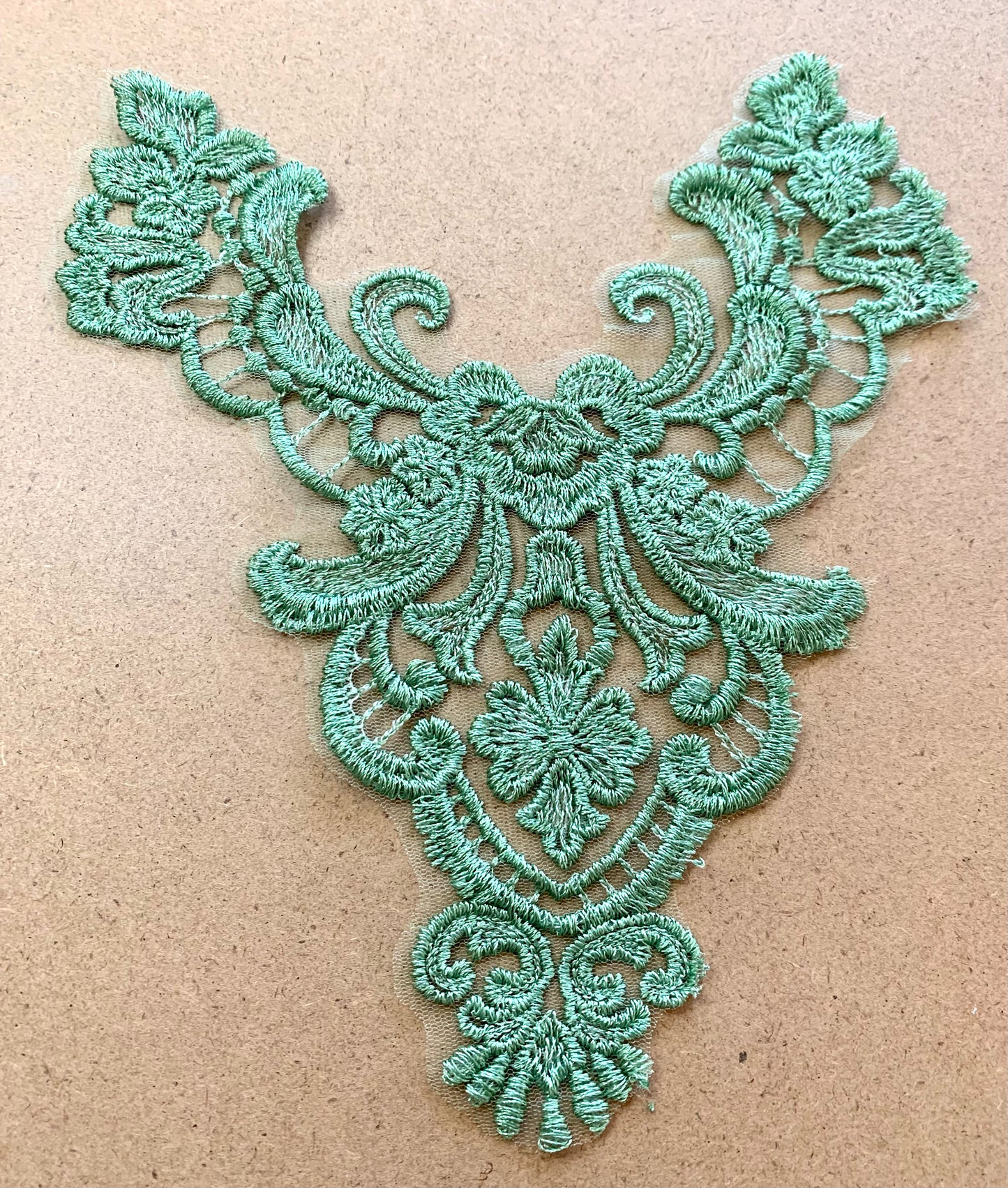 Embroidered Lace Applique #1 - 11 Colours