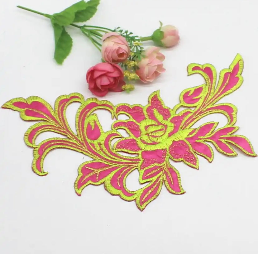 Bright Lace Motif #1- 9 Colours