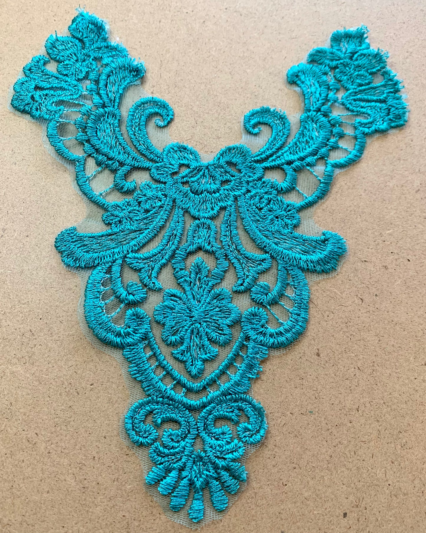 Embroidered Lace Applique #1 - 11 Colours