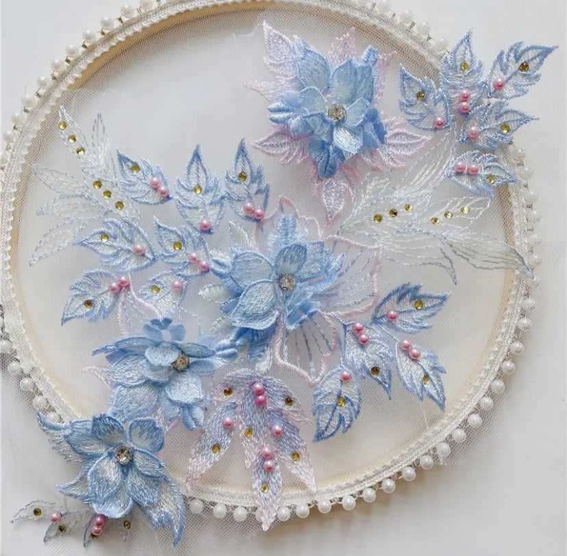 Large 3D Flowers - 3D#6 - 7 colours
