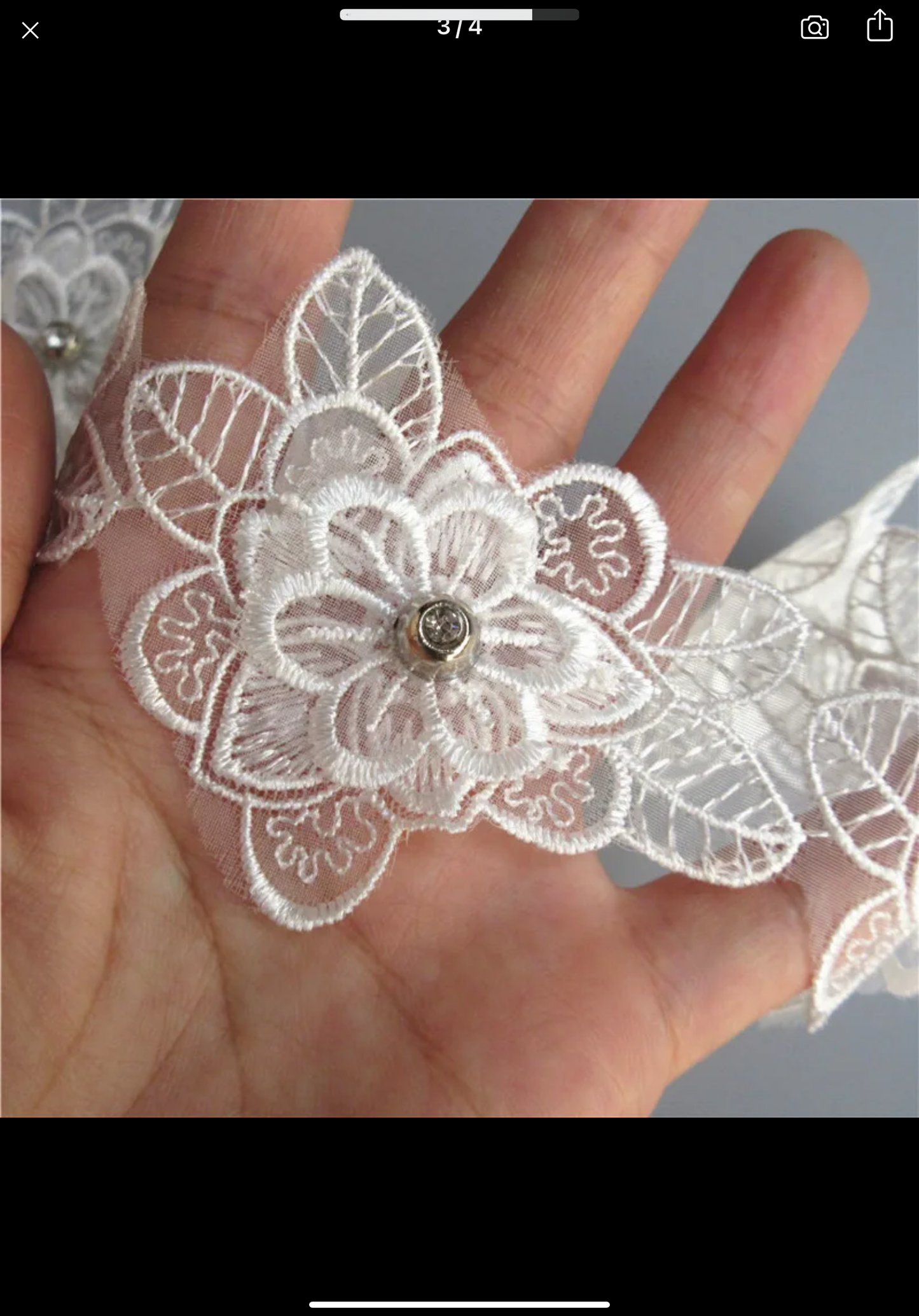 White Flower Trim #WH2