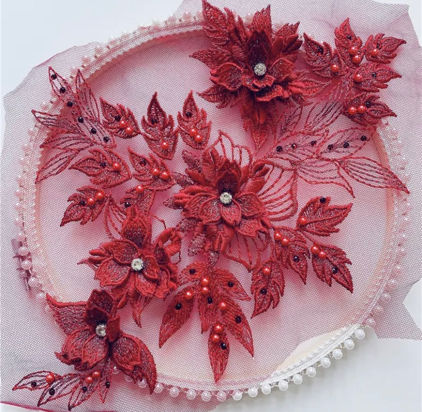 Large 3D Flowers - 3D#6 - 7 colours
