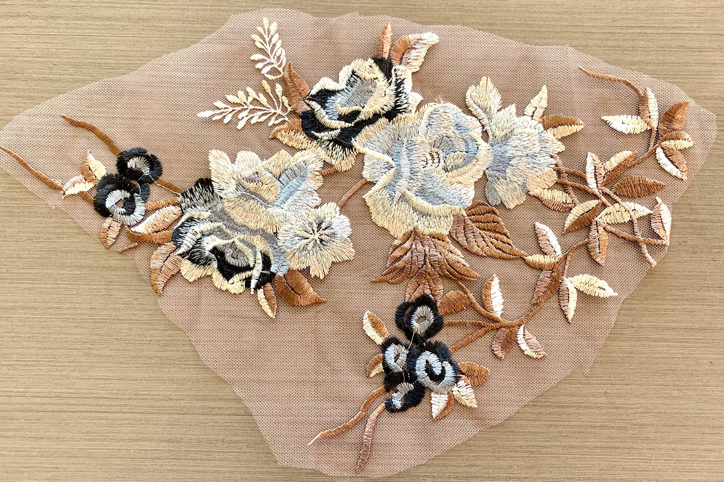 Large Flower Applique #3 -5 Colours