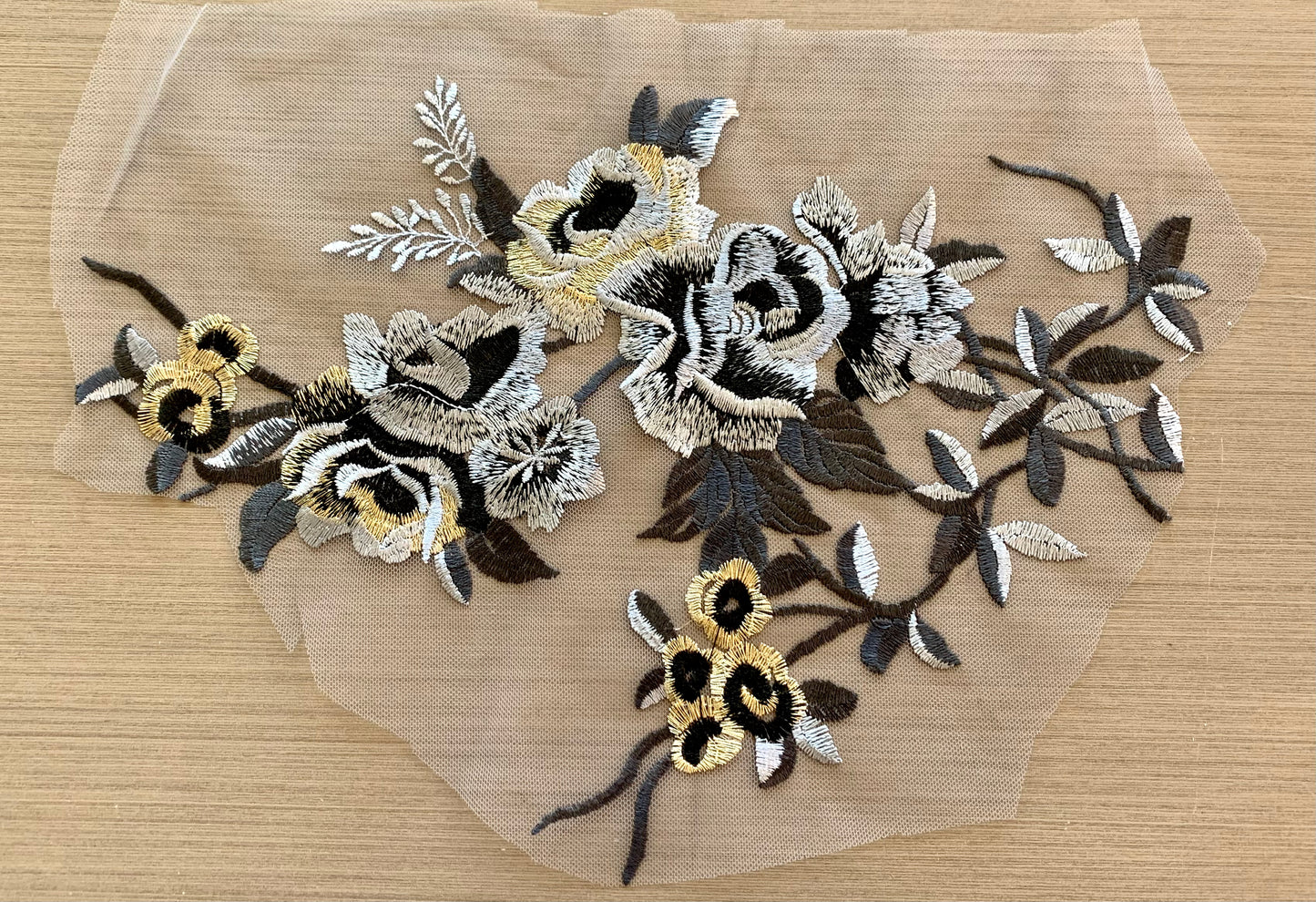 Large Flower Applique #3 -5 Colours