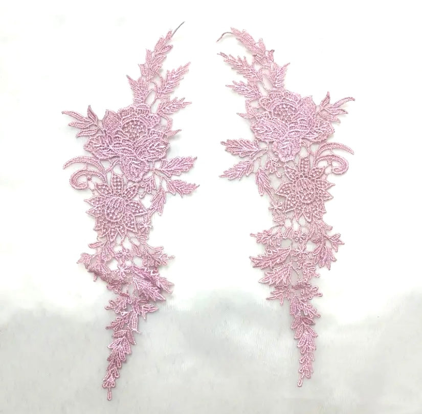Vintage Pastel Applique Med - LA#3A- 7 Colours