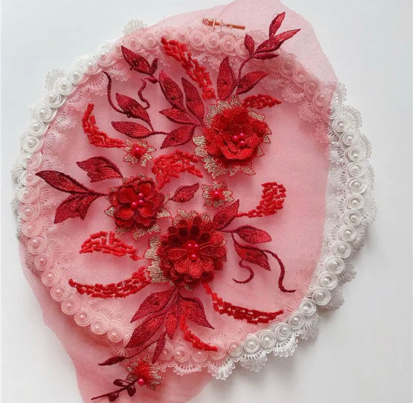 Large 3D Flowers - 3D#9 - 6 Colours