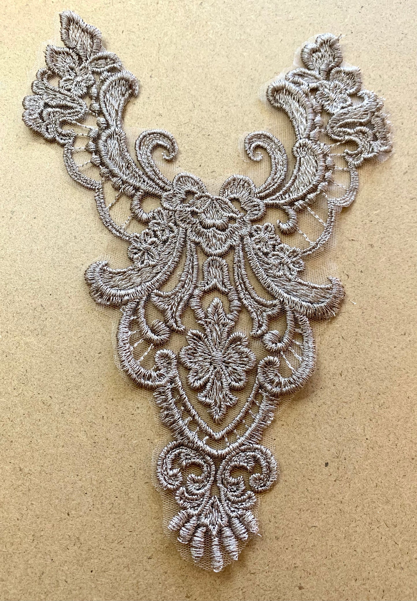 Embroidered Lace Applique #1 - 11 Colours