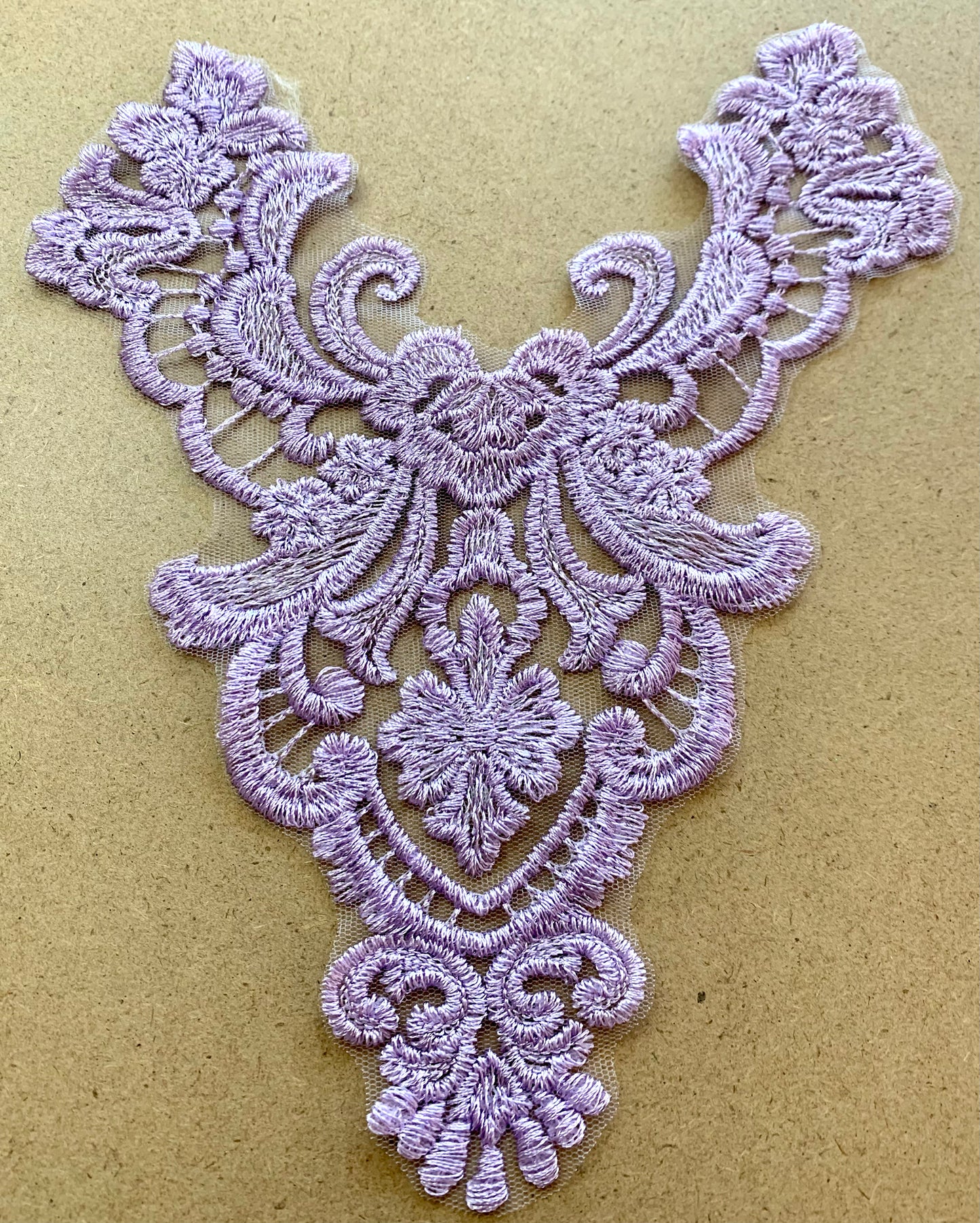 Embroidered Lace Applique #1 - 11 Colours