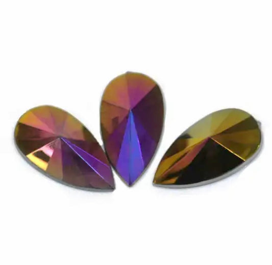 Teardrop Acrylic -Magic Gold