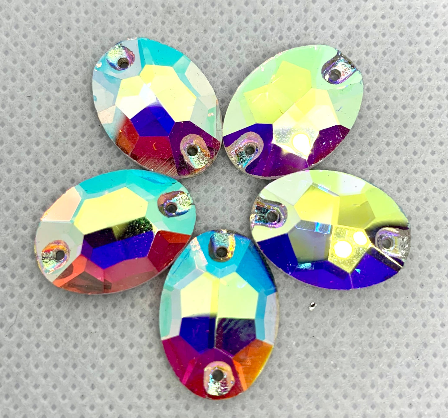 5A Oval AB Crystal