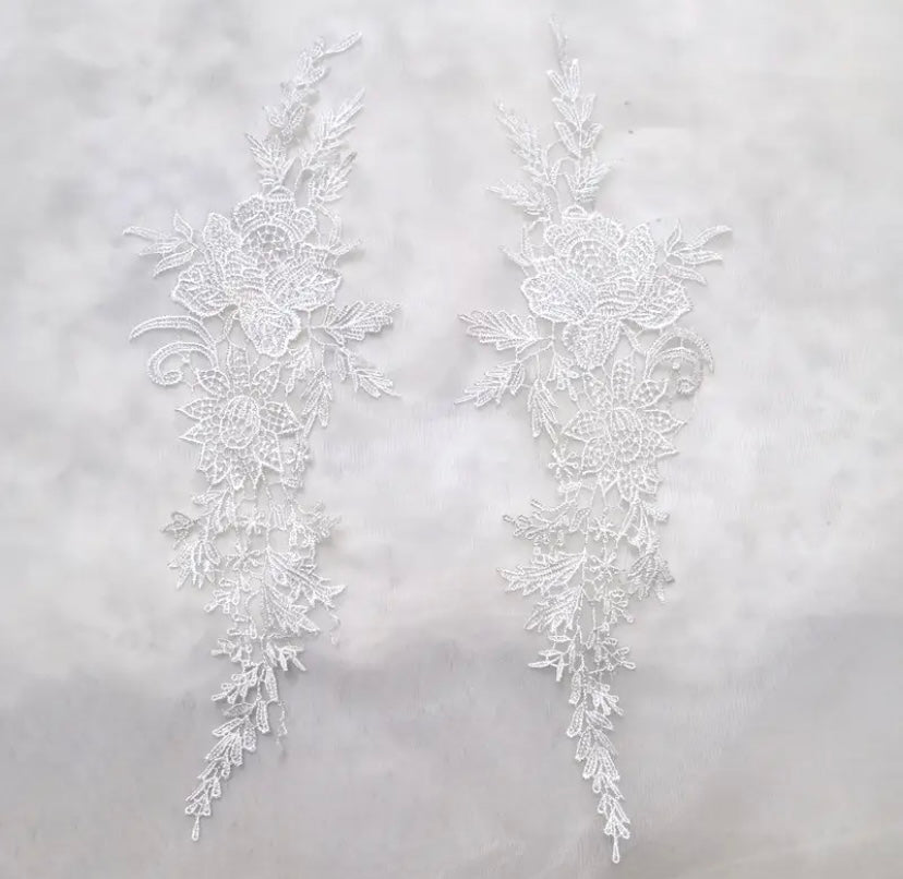 Vintage Pastel Applique Med - LA#3A- 7 Colours