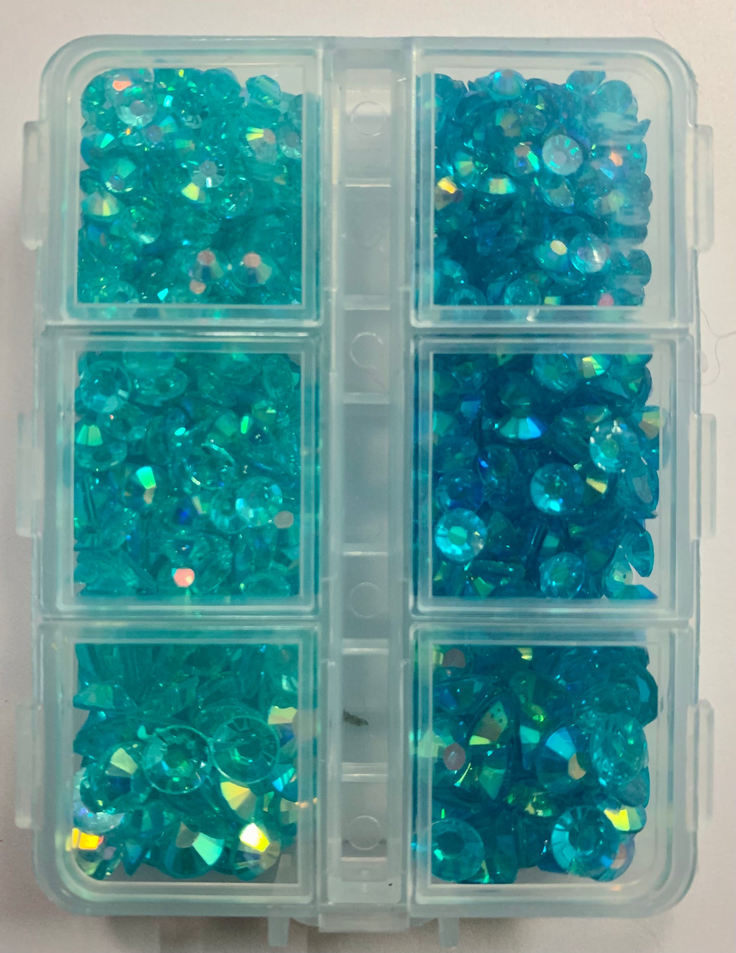 Aqua and Blue Zircon