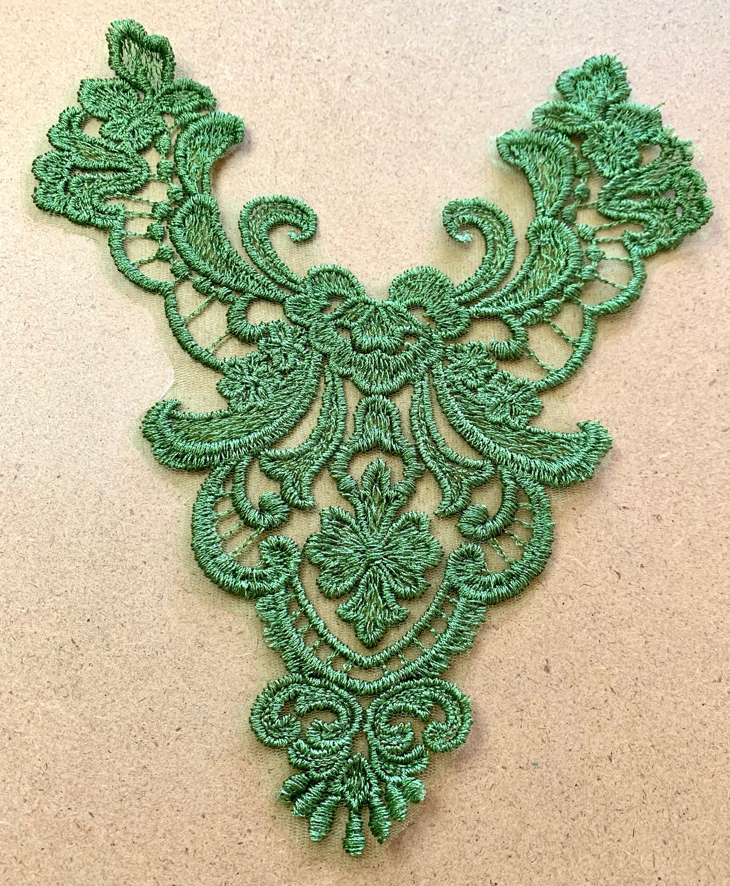 Embroidered Lace Applique #1 - 11 Colours