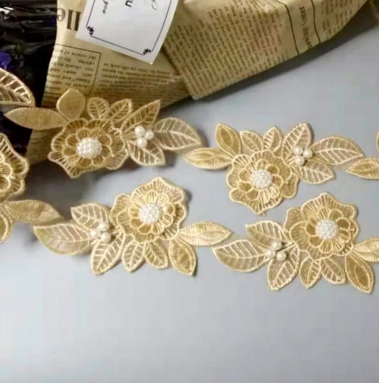 Gold Flower Trim #GLD1