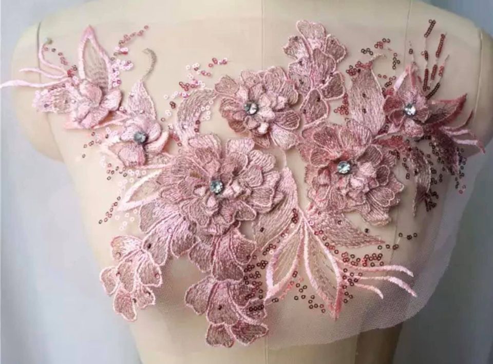3D Flowers with Metallic Thread #10 - 7 Colours