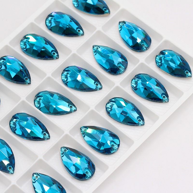 K9 Aquamarine Teardrop