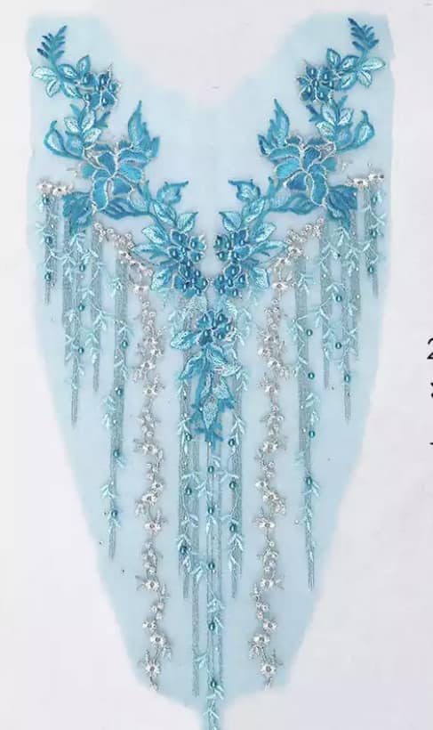 Very Large Applique Piece #2 - 8 Colours