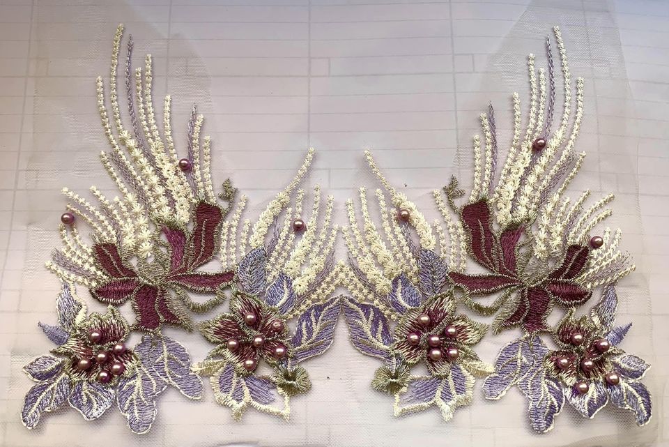 Medium Applique Pairs - 3D#33 - 8 Colours