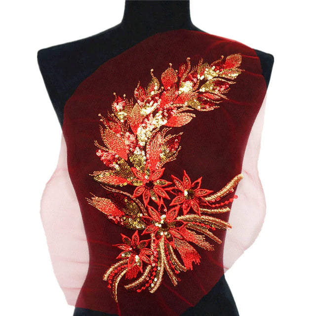 Sequined Applique - 3D#105