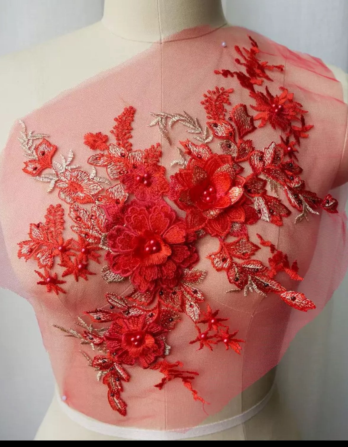 Large 3D Flowers - 3D#3 - 5 Colours
