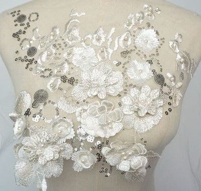 Large 3D Flowers - 3D#18 - 4 Colours