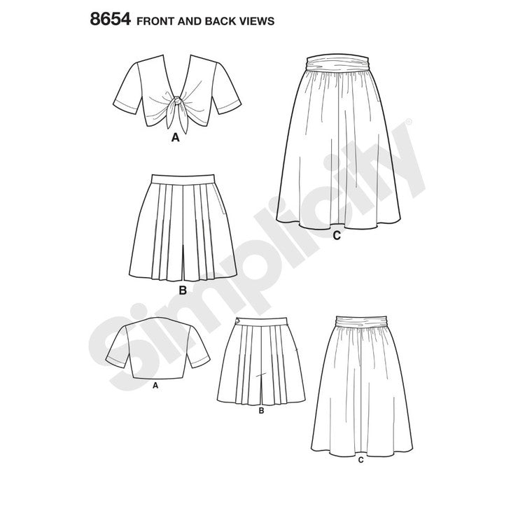Simplicity 8654