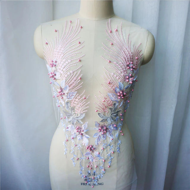 Very Large Applique Piece #1 - 8 Colours