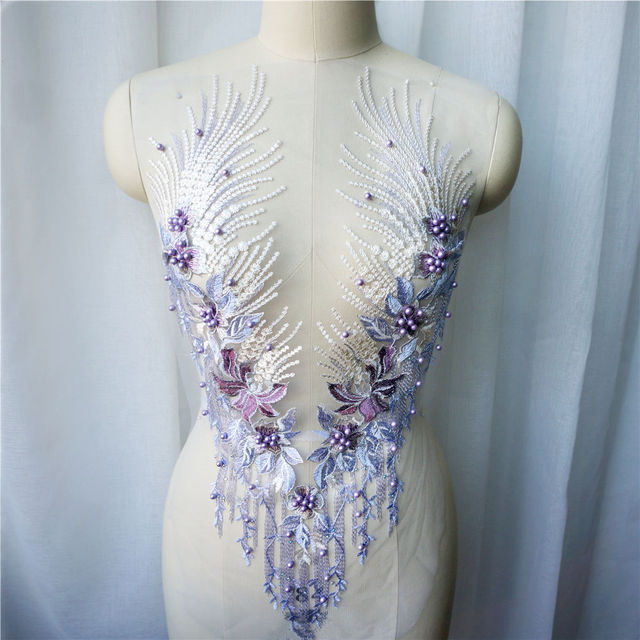 Very Large Applique Piece #1 - 8 Colours