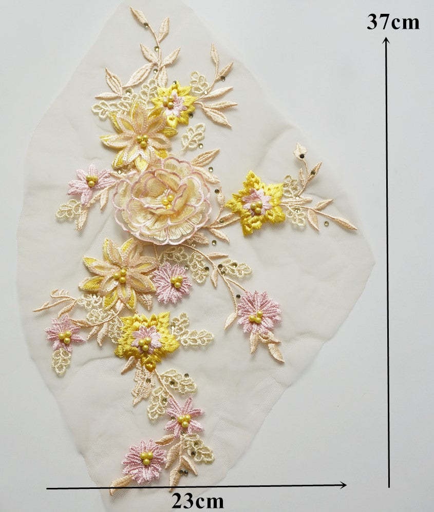 Large 3D Flower #1 - 6 Colours