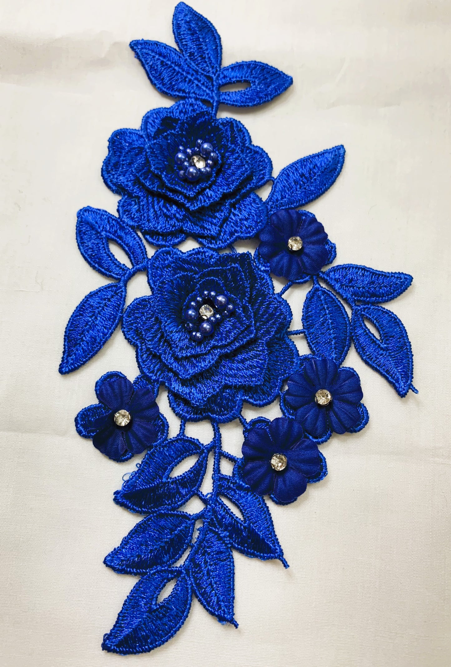 Medium Flowers and Pearls #1 -3D#36- 5 Colours