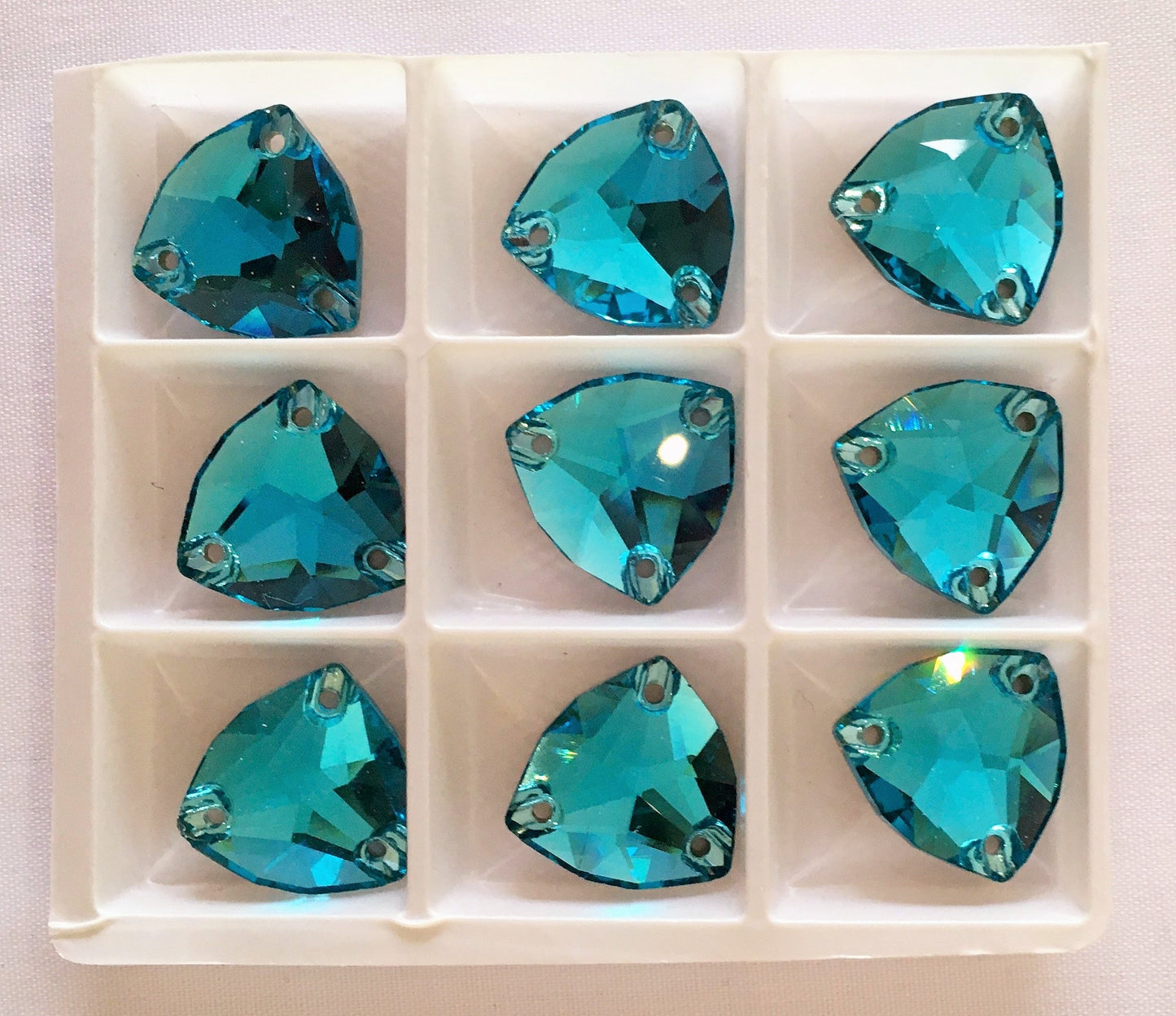 K9 Aquamarine Trilliant