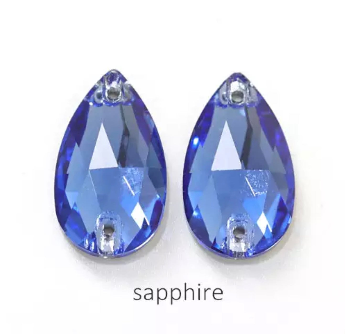 K9 Sapphire Teardrop