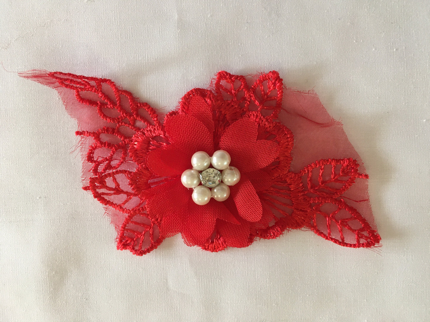 Delicate Flower Trim - 7 Colours-DF07
