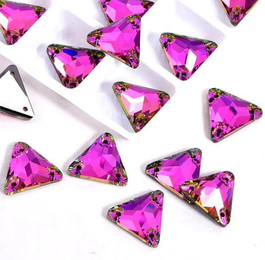 K9 Vitrail Rose Triangle