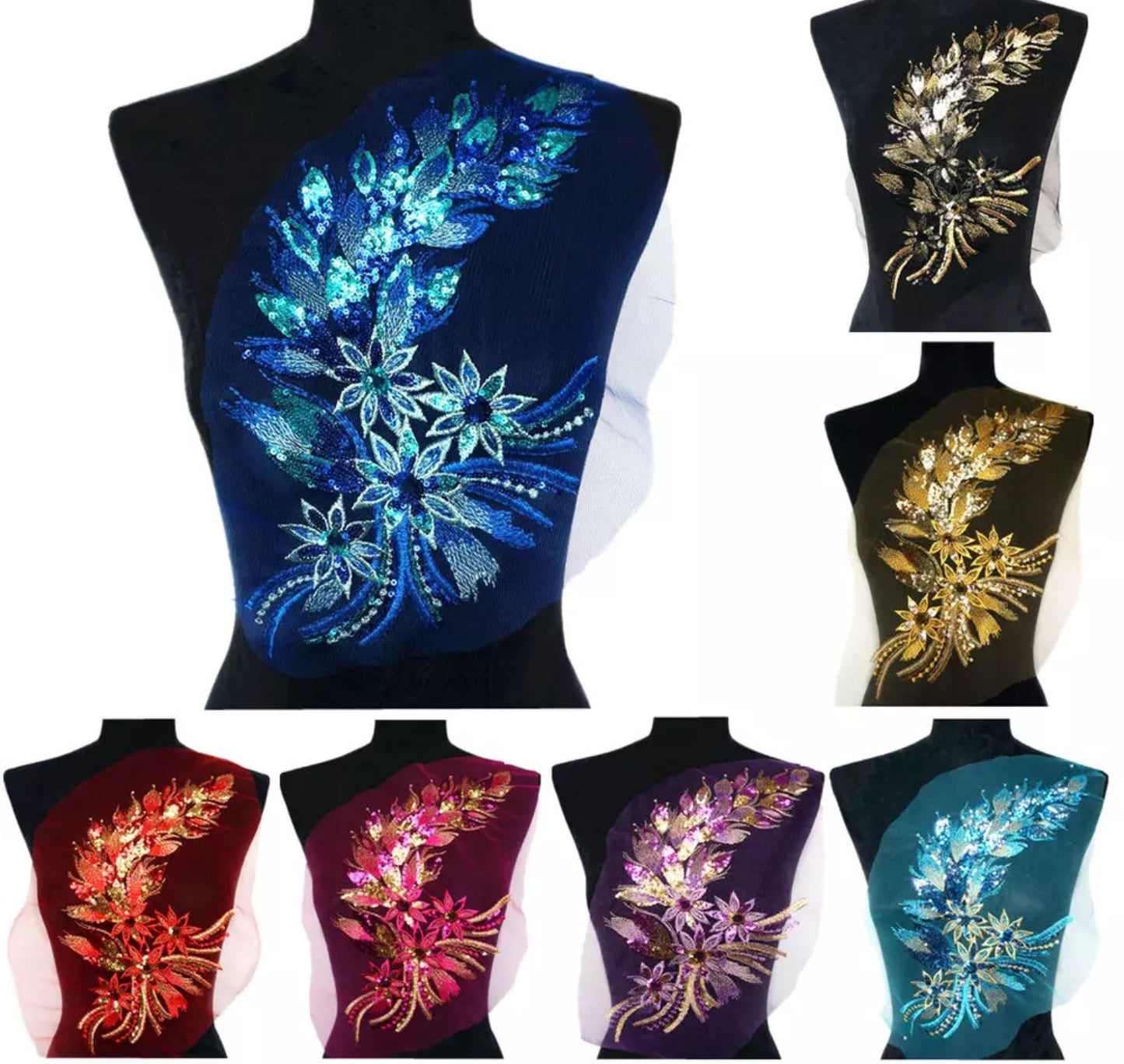 Sequined Applique - 3D#105