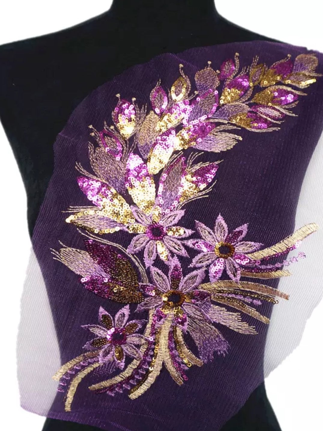 Sequined Applique - 3D#105