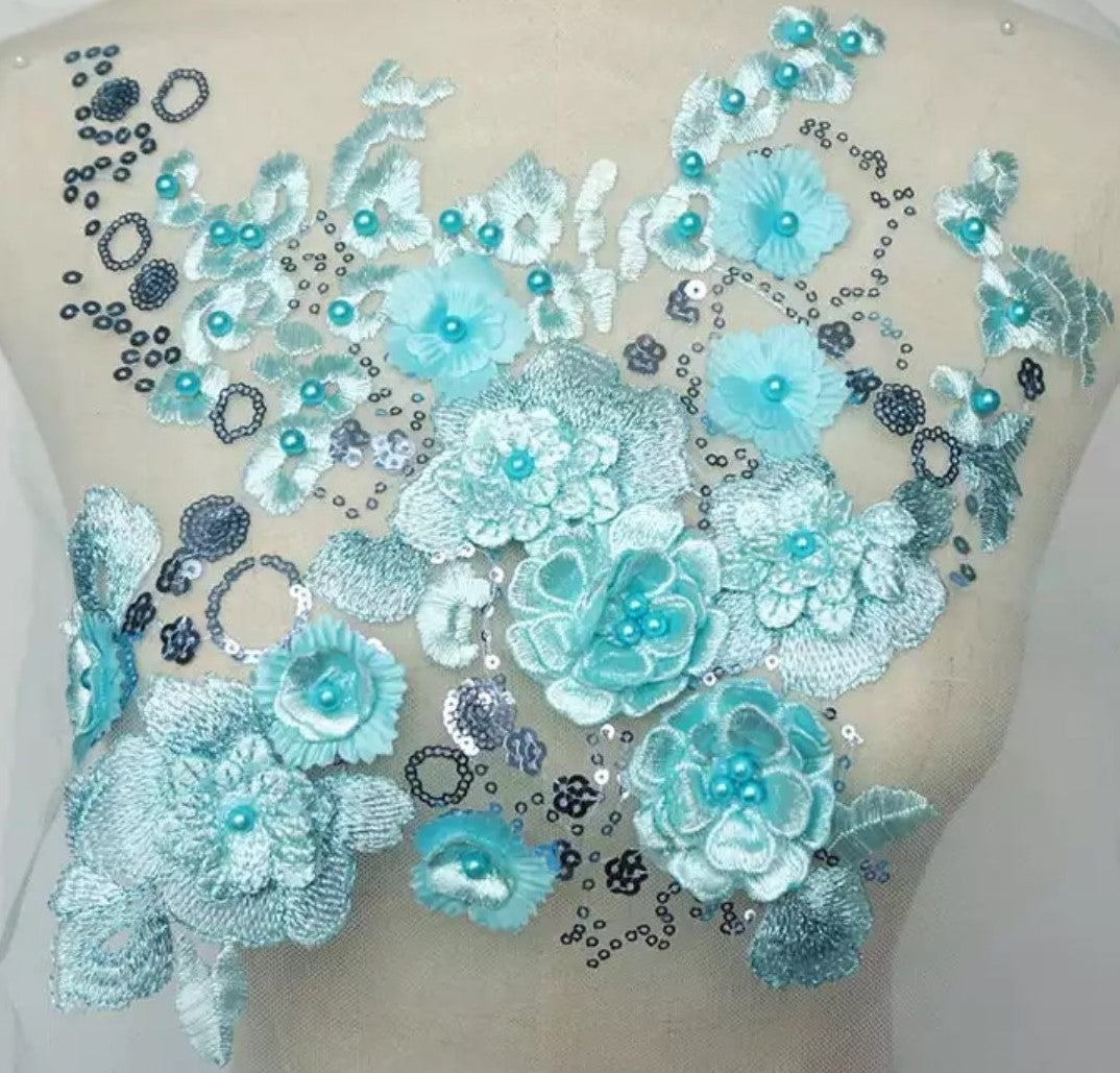 Large 3D Flowers - 3D#18 - 4 Colours