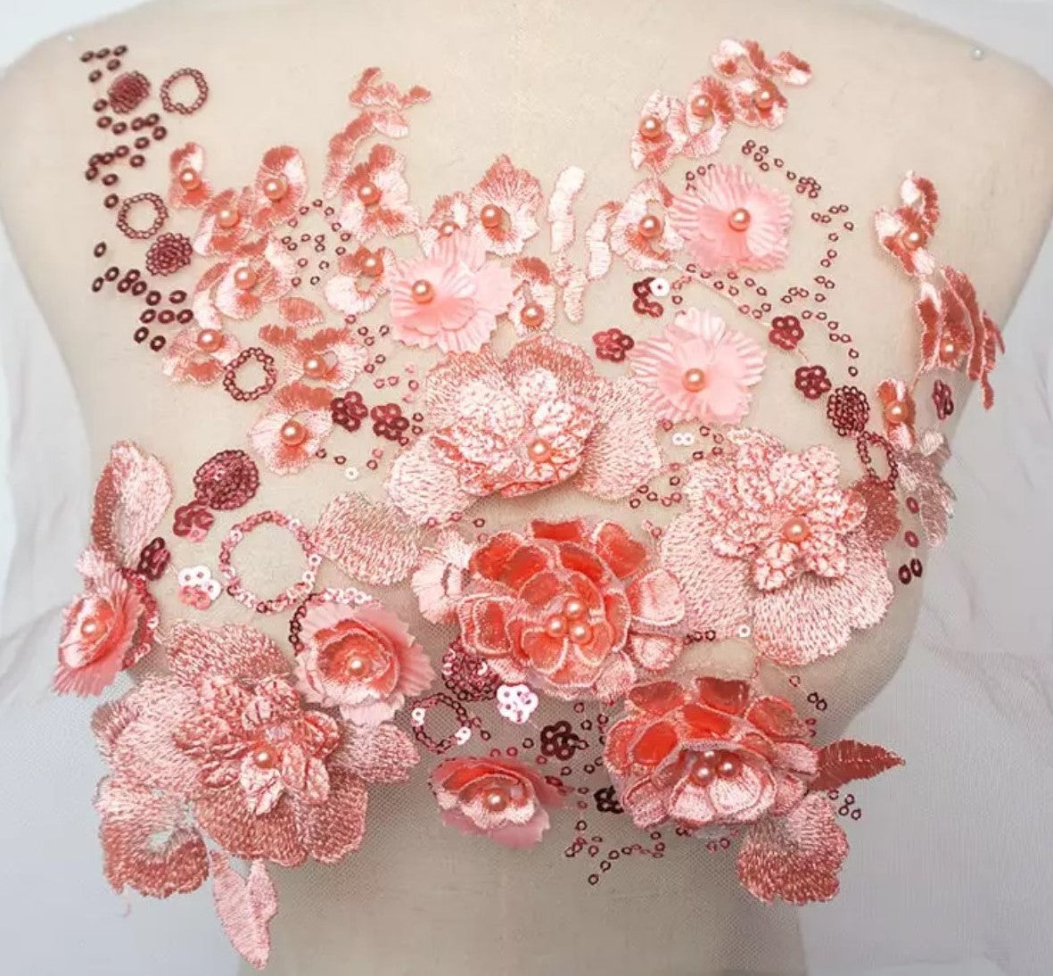 Large 3D Flowers - 3D#18 - 4 Colours