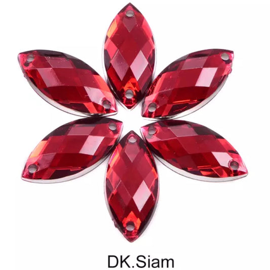 Dark Siam Navette  - Acrylic